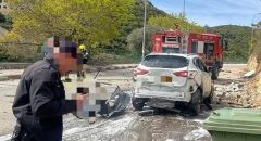 بيت جن: إصابة شاب (40 عامًا) جرّاء انفجار عبوة ناسفة داخل مركبة